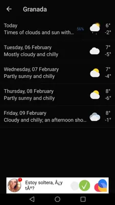 Weather App - Lazure Forecast & Widget android App screenshot 1